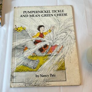 COPY - 🏖️2/6.00🏖️ Pumpernickel Tickle And Mean Green Cheese hardcover library bk
